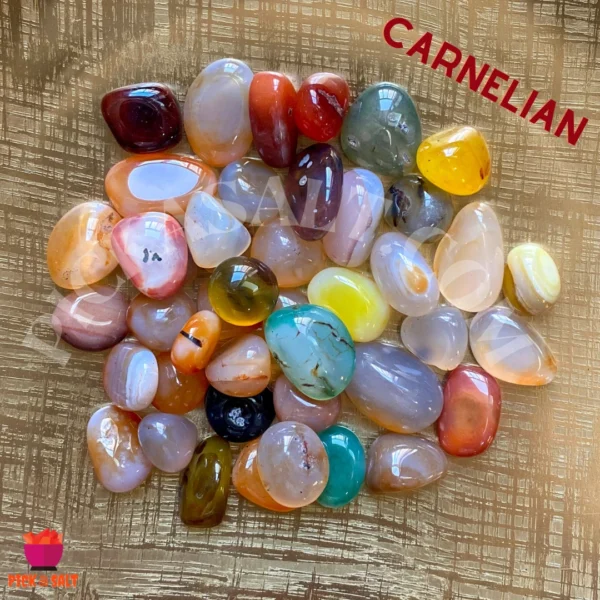 Carnelian Tumbled Stones