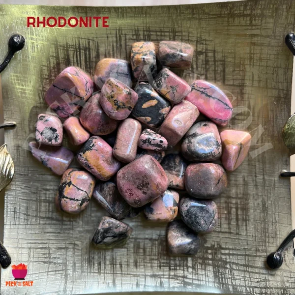 Rhodonite Tumbled Stones