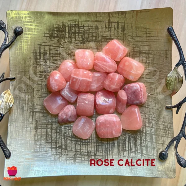Rose Calcite Tumbled Stones