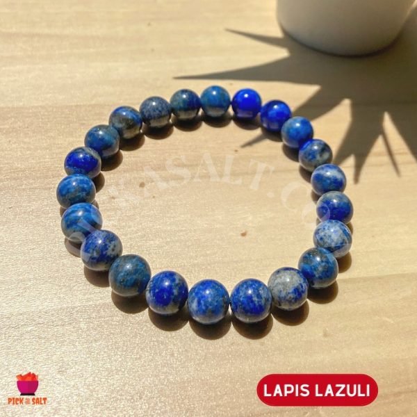 Lapis Lazuli Natural Stone Beads Bracelet