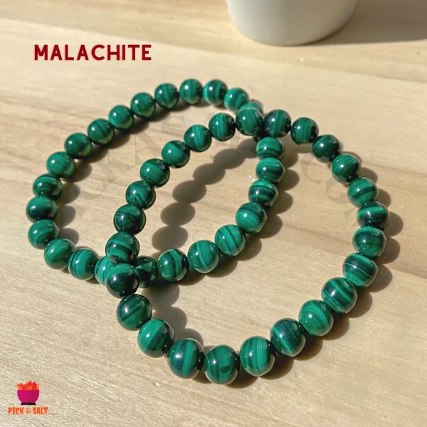 Malachite Beads Bracelet