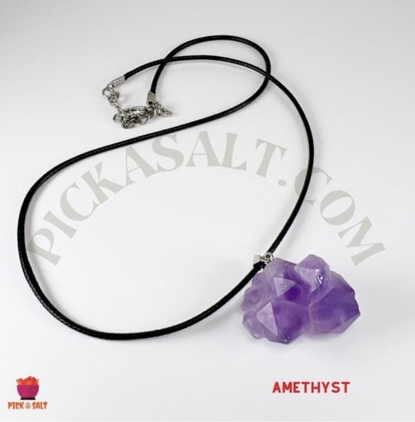 Amethyst Irregular Shape Pendant