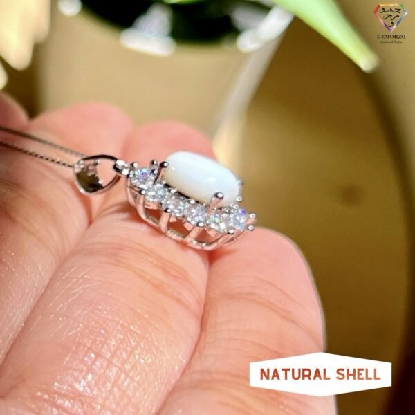 Natural White Shell Pendant